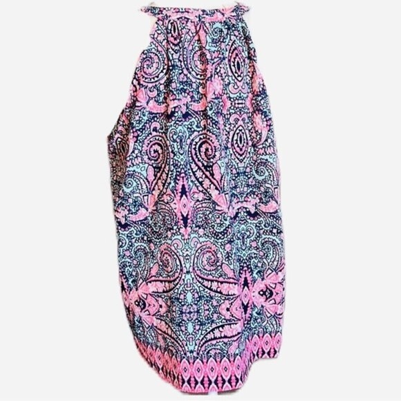Emma‎ & Olivia Paisley Print Sleeveless Top Size M - Picture 1 of 10